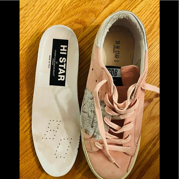 Golden Goose Hi Star Sz 39/9 pink limited edition - Picture 6 of 8